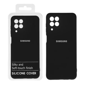 قاب نیو سیلیکون محافظ لنزدار RFF مدل Samsung M33 - مشکی کد 6 (پک دار)
