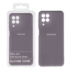 قاب نیو سیلیکون محافظ لنزدار RFF مدل Samsung M33 - بنفش کدر کد 6 (پک دار)