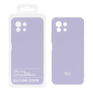 قاب نیو سیلیکون محافظ لنزدار RFF مدل Xiaomi Mi 11 Lite - یاسی کد 6 (پک دار)