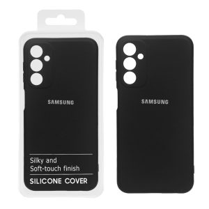 قاب نیو سیلیکون محافظ لنزدار RFF مدل Samsung A24 - مشکی کد 9 (پک دار)