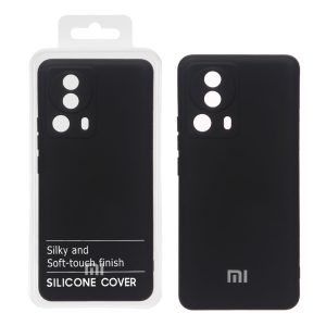 قاب نیو سیلیکون محافظ لنزدار RFF مدل Xiaomi Mi 13 Lite - مشکی کد 9 (پک دار)