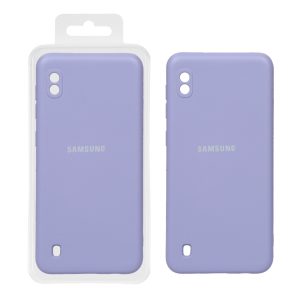 قاب نیو سیلیکون محافظ لنزدار RFF مدل Samsung A10 / M10E - یاسی کد 9 (پک دار)