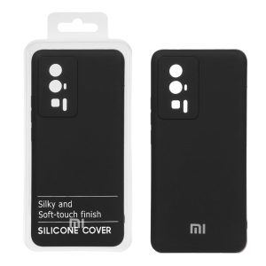 قاب نیو سیلیکون محافظ لنزدار RFF مدل Xiaomi Poco F5 Pro - مشکی (پک دار)