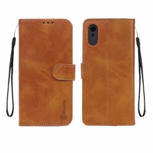 کیف موبایل مگنتی Nillkin مدل Xiaomi Redmi 9A Sport / Redmi 9A / Redmi 9AT - عسلی