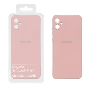 قاب نیو سیلیکون محافظ لنزدار RFF مدل Samsung Galaxy A05 / M05 / F05 - صورتی کرم (پک دار)