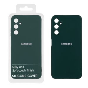 قاب نیو سیلیکون محافظ لنزدار RFF مدل Samsung Galaxy A05s / M14 4G / F14 4G - سبز تیره (پک دار)