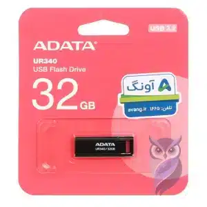 فلش مموری ADATA مدل UR340 ظرفیت 32GB مشکی