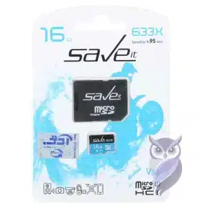 کارت حافظه Save it ظرفیت 16GB مشکی آبی