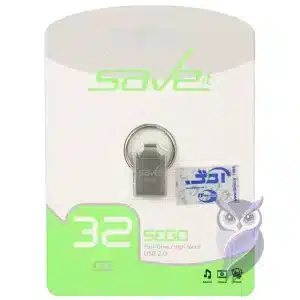فلش مموری Save it مدل SEGO ظرفیت 32GB نقرهای
