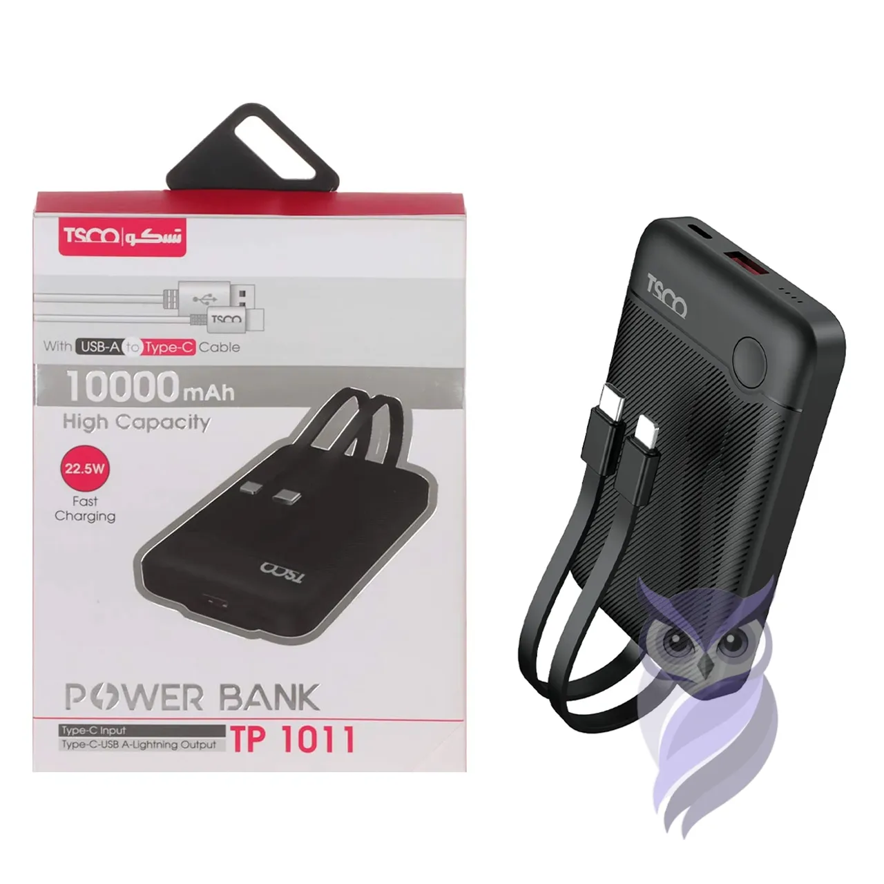 پاوربانک TSCO مدل TP 1011 مشکی